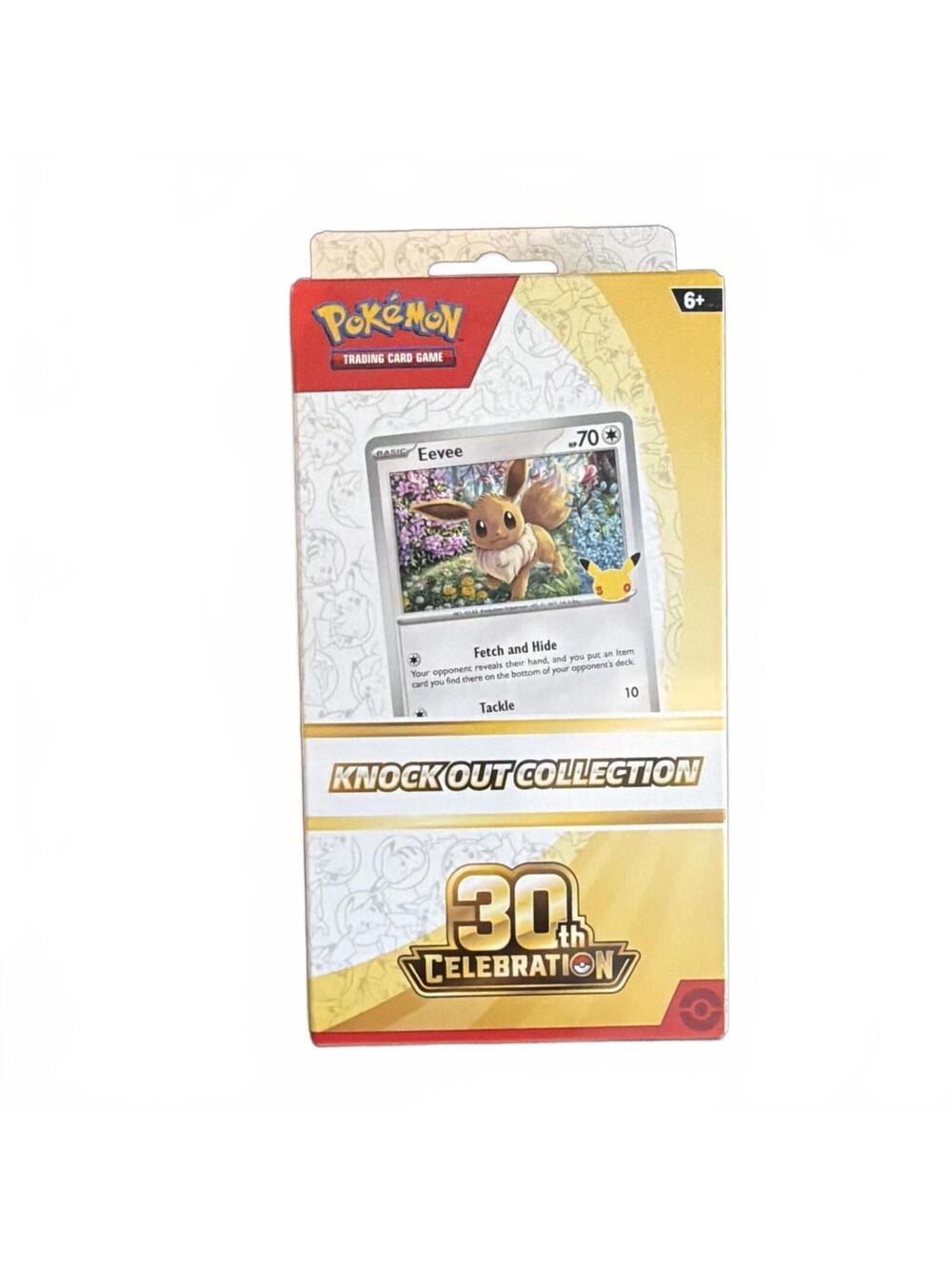 New and Sealed Pokemon TCG 30th Anniversary Celebration Knock Out Collection